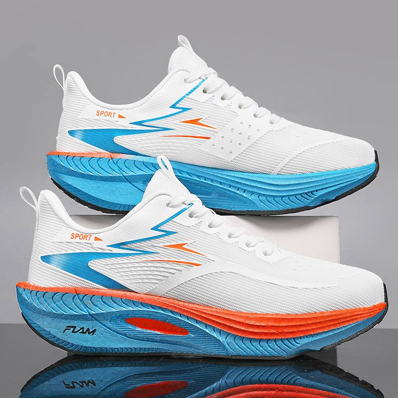 Gradient Color Breathable Mesh Running Sneakers