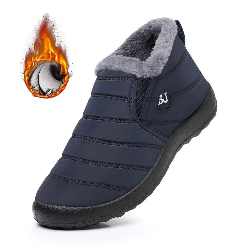 Slip-On Fleece Lined Winter Warm Booties