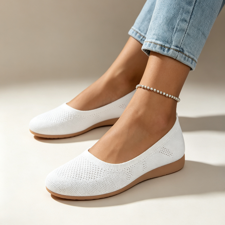 Casual Comfort Round Toe Everyday Flats