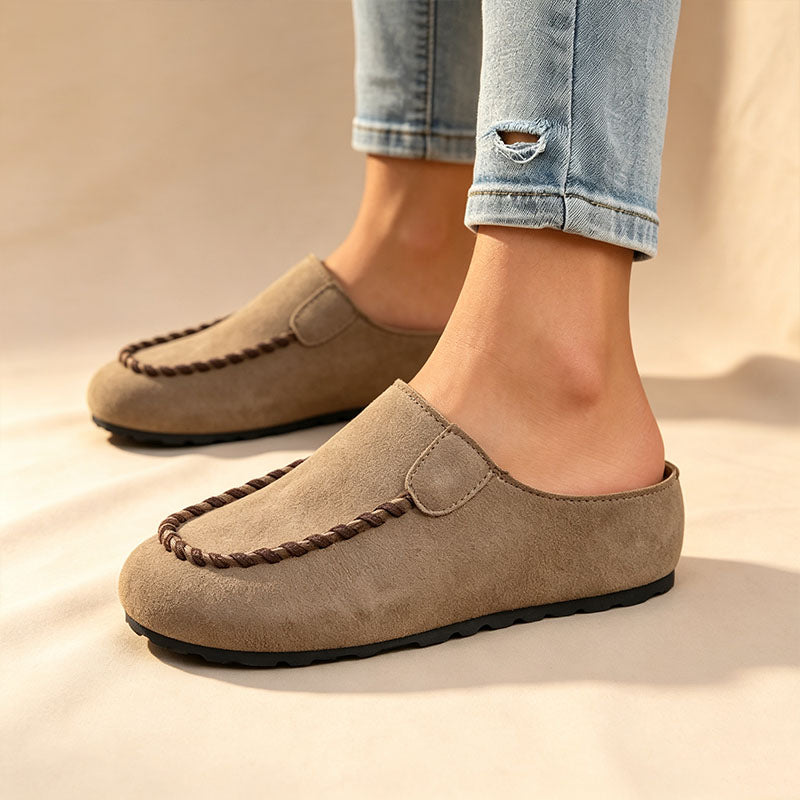 Closed-Toe Flat Shoes