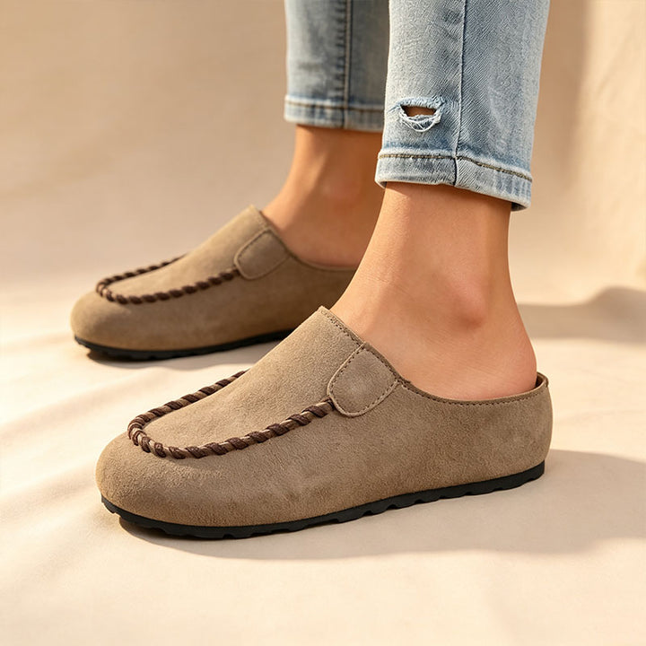 Closed-Toe Flat Shoes