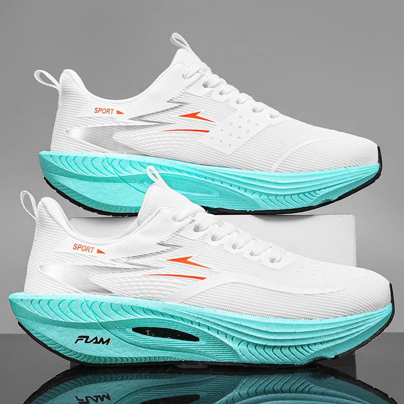 Gradient Color Breathable Mesh Running Sneakers