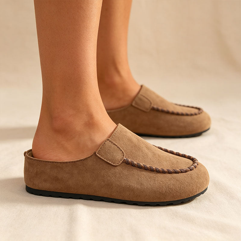 Closed-Toe Flat Shoes