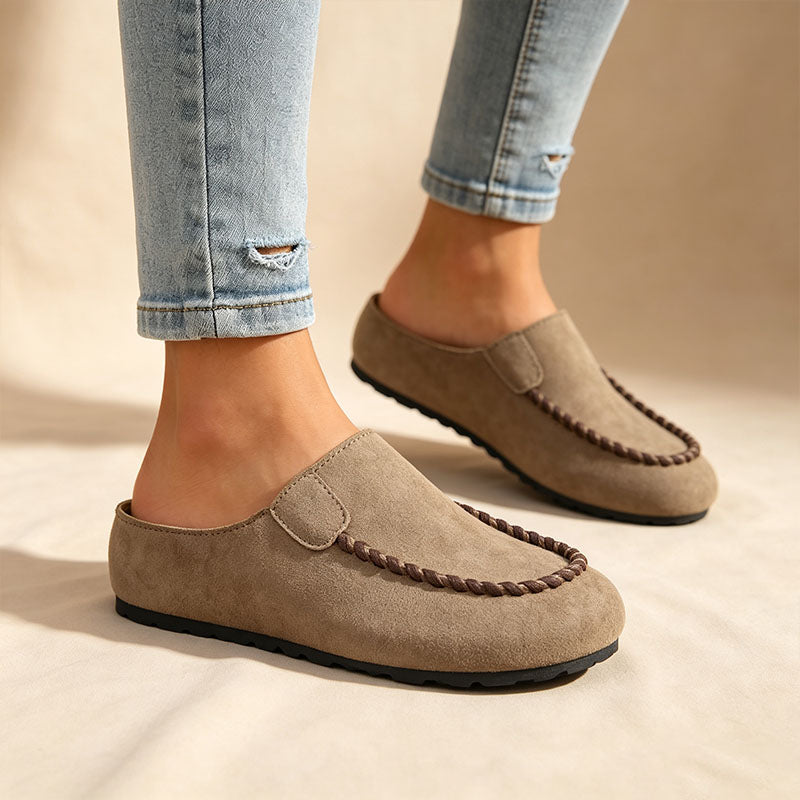 Closed-Toe Flat Shoes