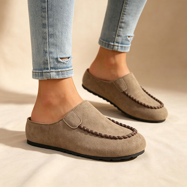 Closed-Toe Flat Shoes