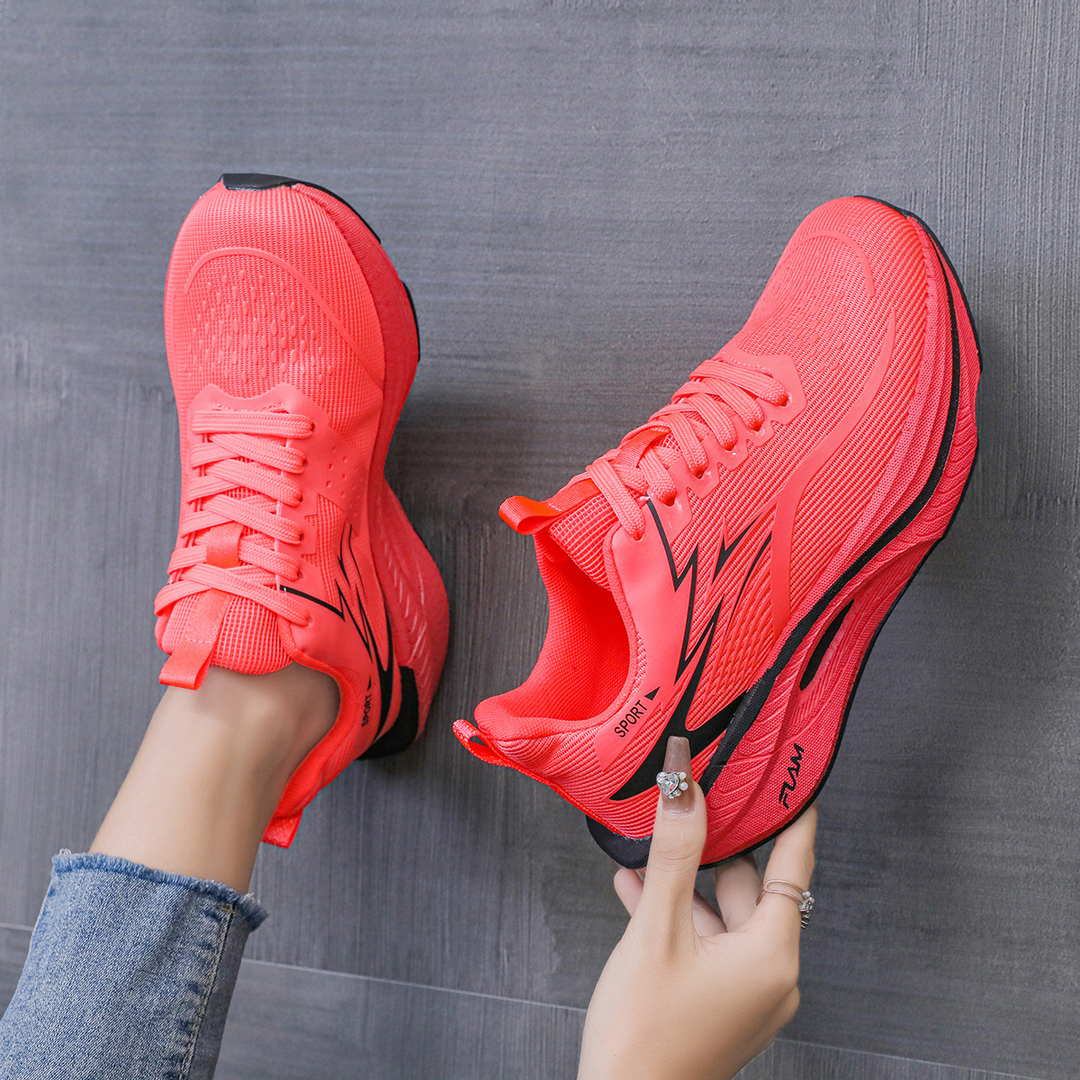 Gradient Color Breathable Mesh Running Sneakers