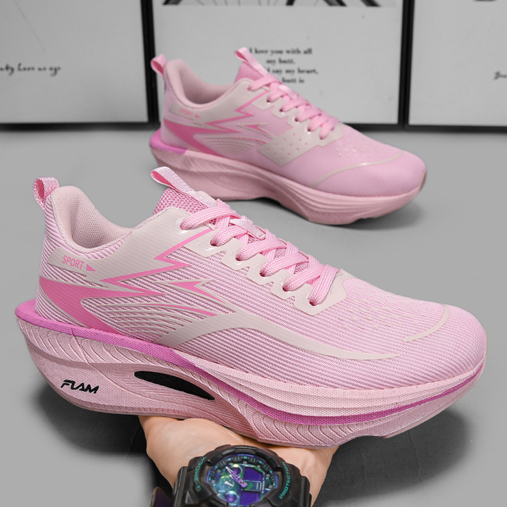 Gradient Color Breathable Mesh Running Sneakers