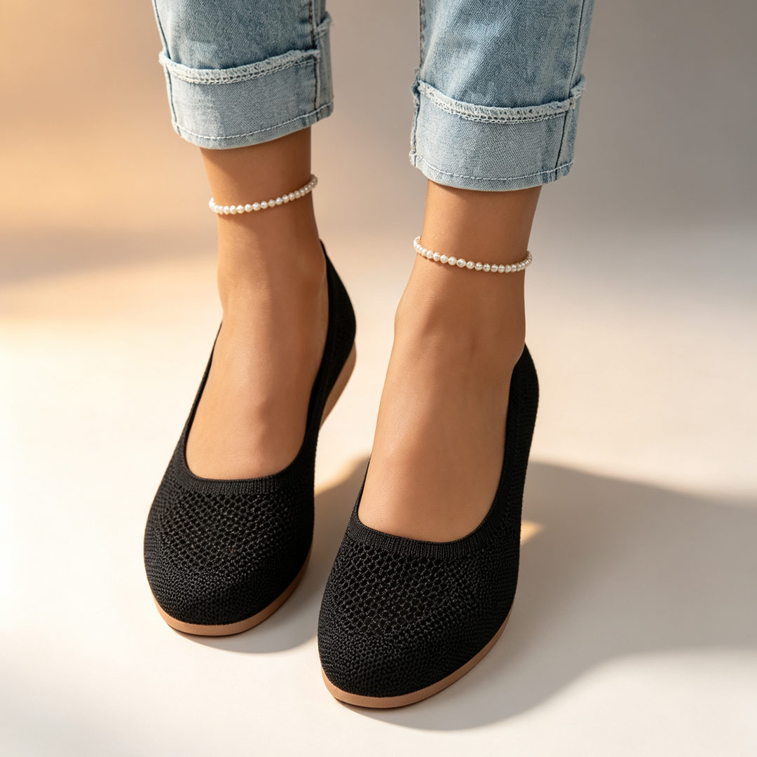 Casual Comfort Round Toe Everyday Flats