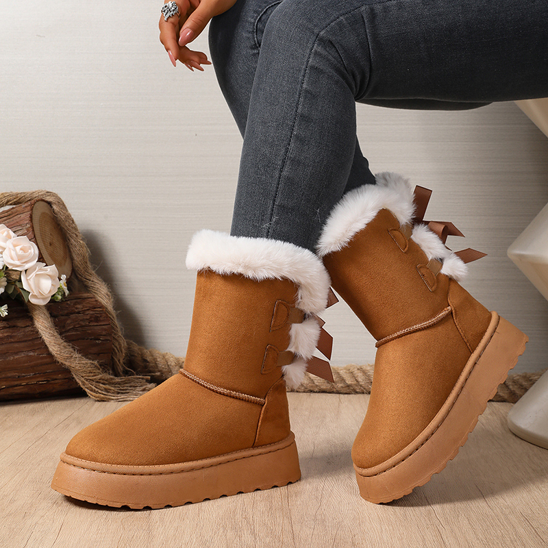 Women Thick Platform Winter Snow Boots