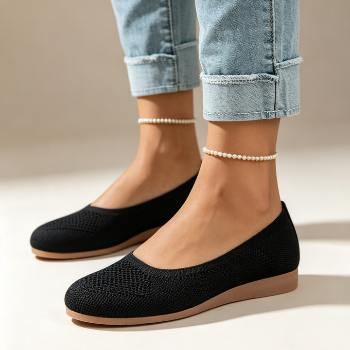 Casual Comfort Round Toe Everyday Flats