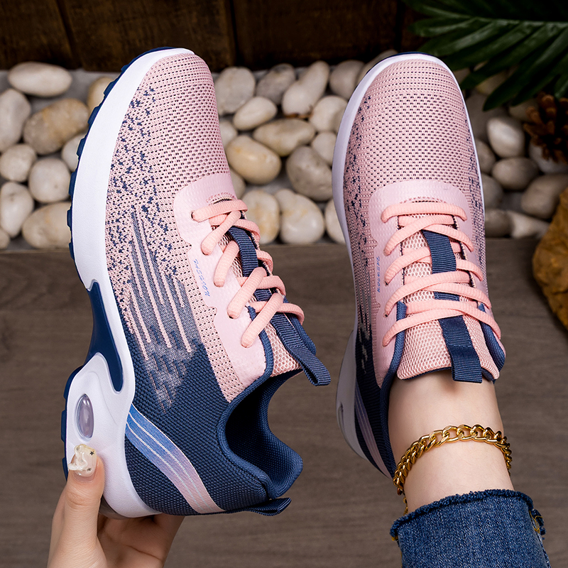 Breathable Knit Air Cushion Sneakers