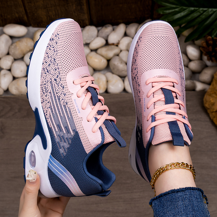 Breathable Knit Air Cushion Sneakers