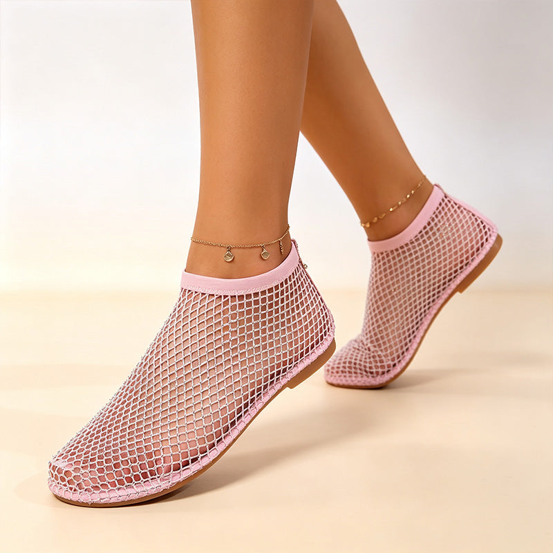 Crystal Cutout Sandals