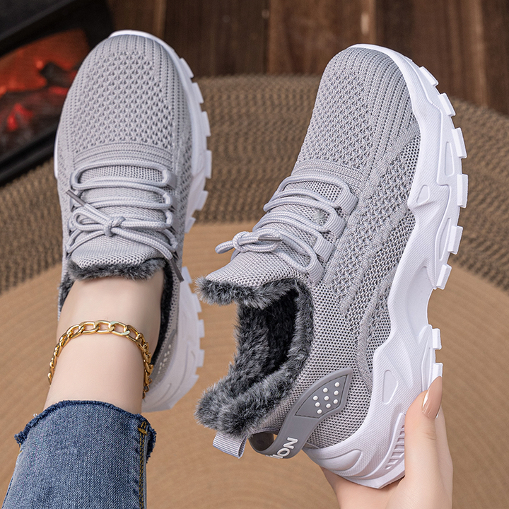 Fleece Lined Chunky Winter Sneakers