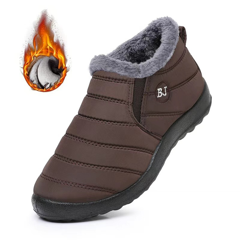 Slip-On Fleece Lined Winter Warm Booties
