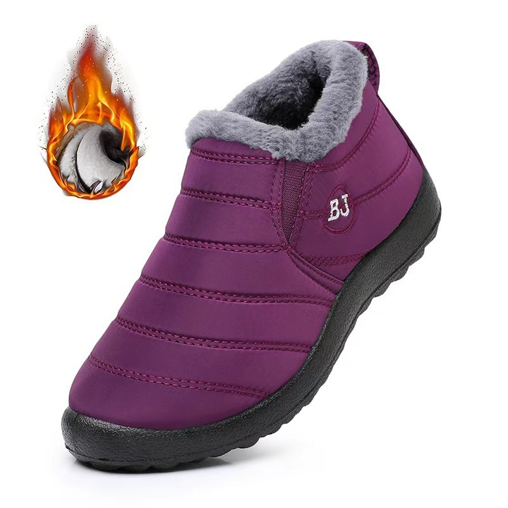 Slip-On Fleece Lined Winter Warm Booties