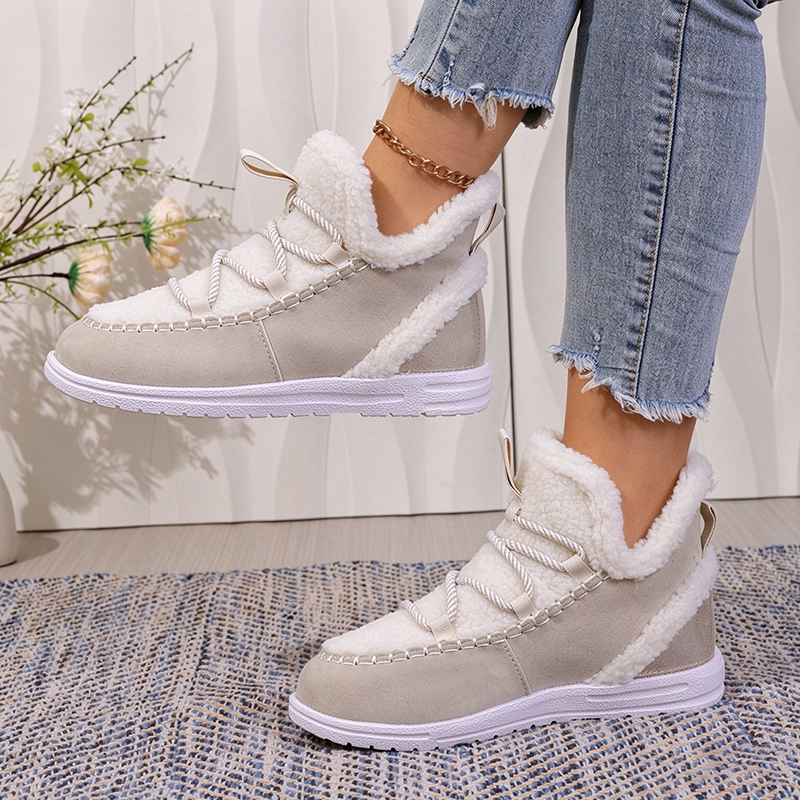 Fleece Lined Winter Snow Boots