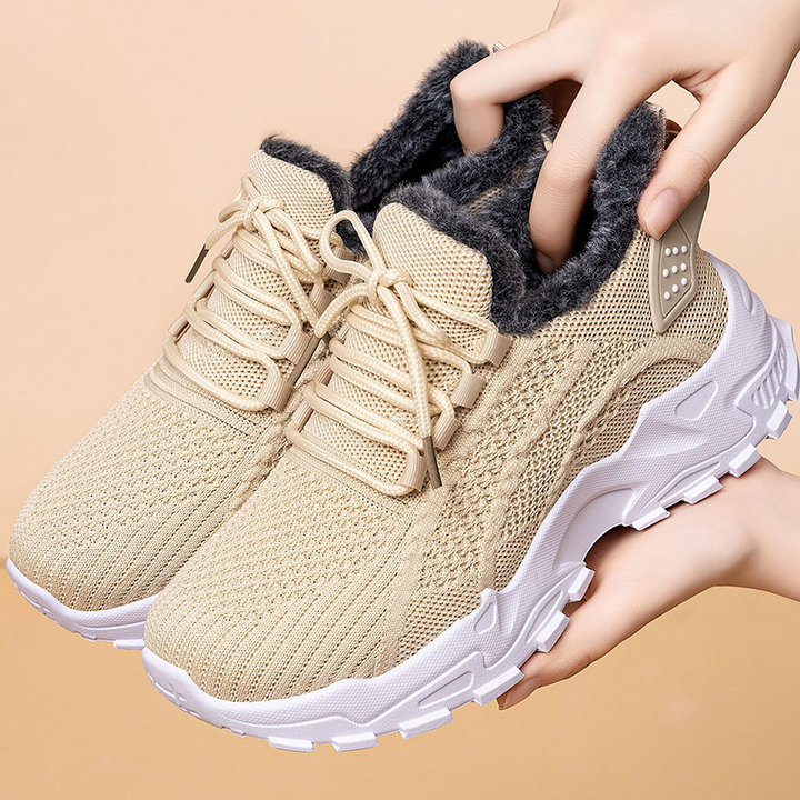 Fleece Lined Chunky Winter Sneakers