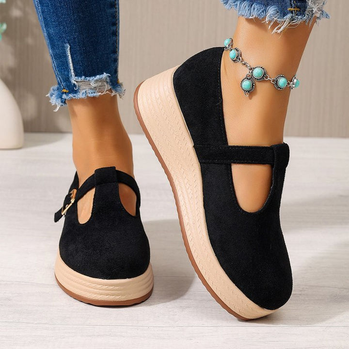 Casual T Strap Platform Shoes