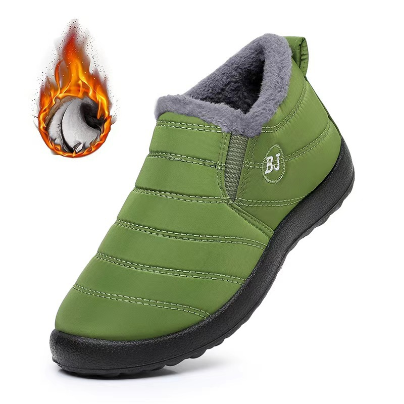 Slip-On Fleece Lined Winter Warm Booties