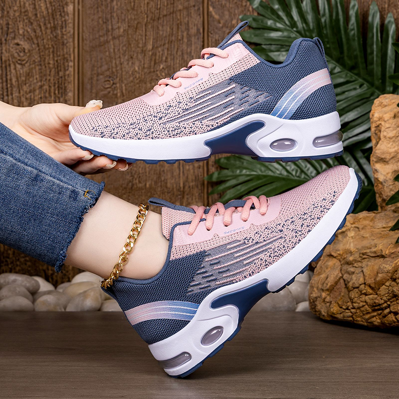 Breathable Knit Air Cushion Sneakers