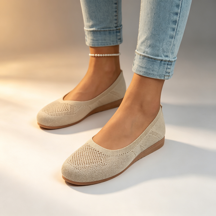 Casual Comfort Round Toe Everyday Flats