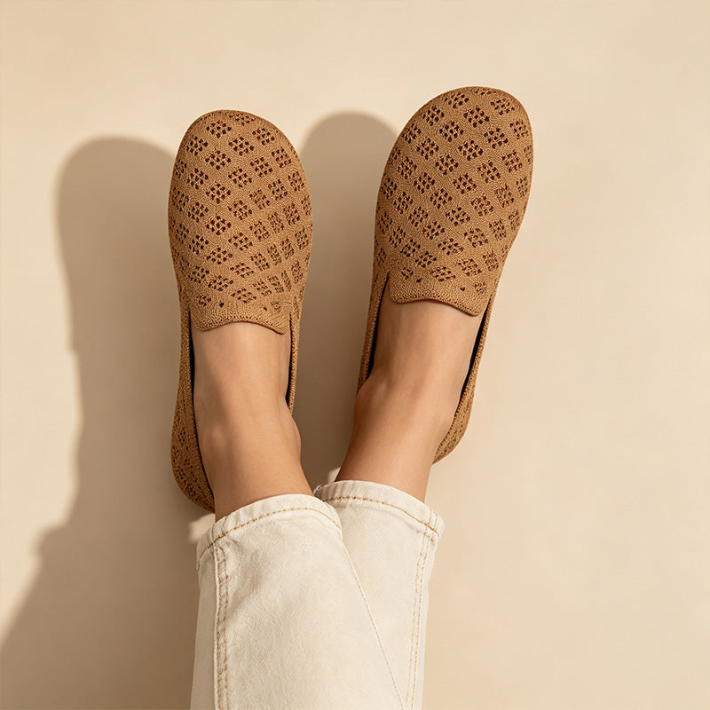 Women Knit Flat Shoes