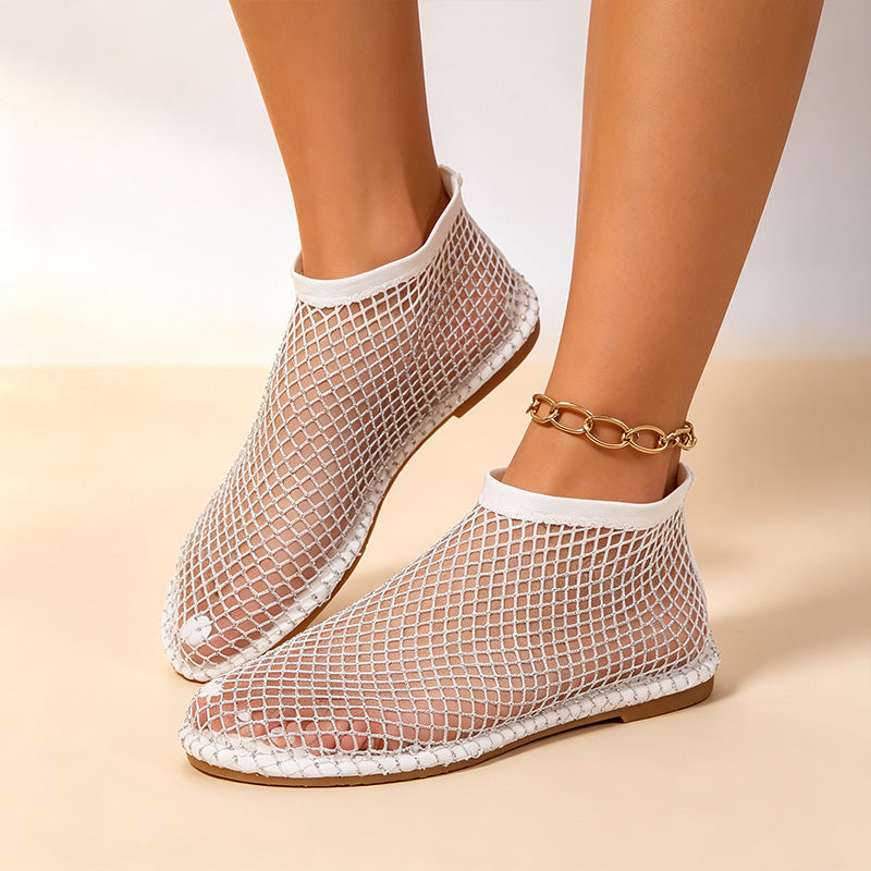 Crystal Cutout Sandals