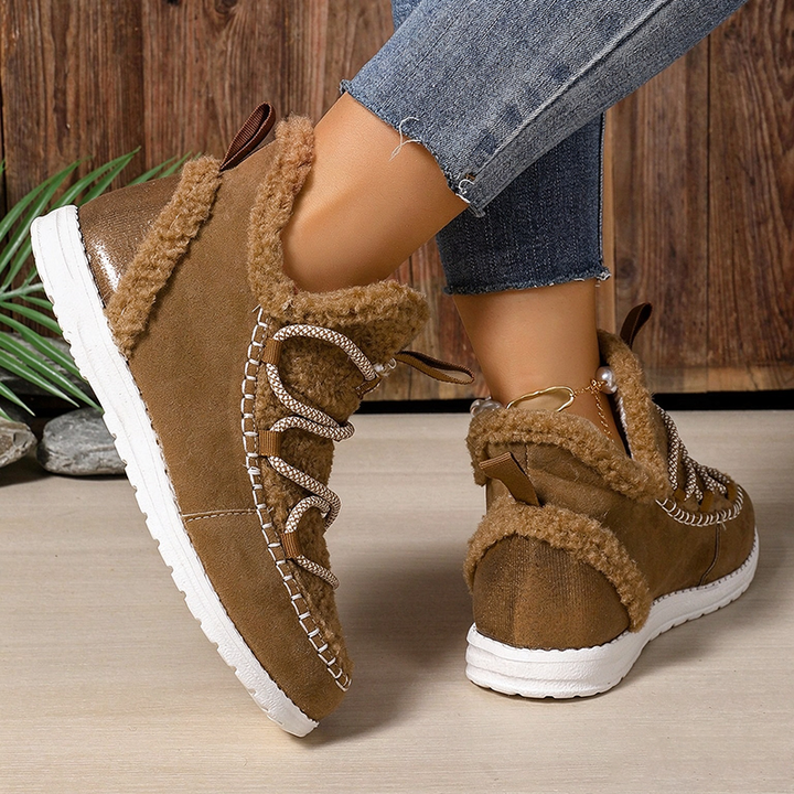 Fleece Lined Winter Snow Boots