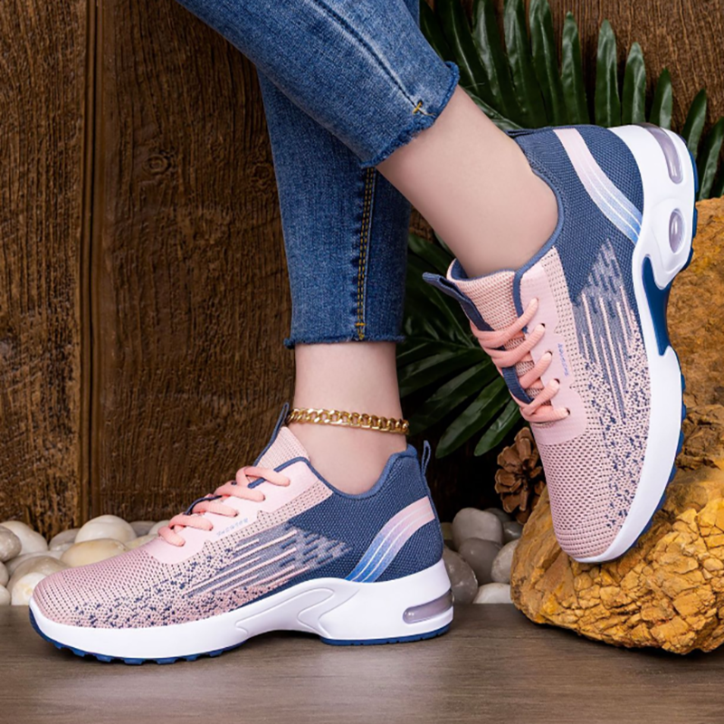 Breathable Knit Air Cushion Sneakers