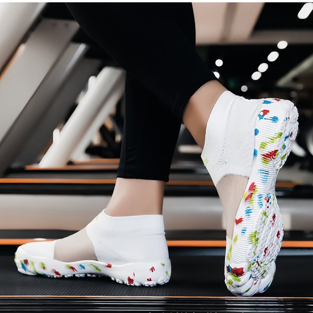 Women’s Breathable Mesh Water Shoes | Quick-Dry Non-Slip Aqua Socks for Beach, Yoga &amp; Swimming