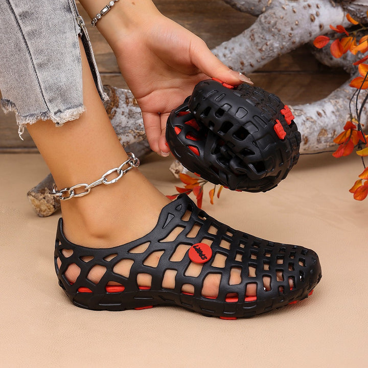 Breathable Hollow Mesh Slip-On Shoes – Lightweight Summer Casual Loafers