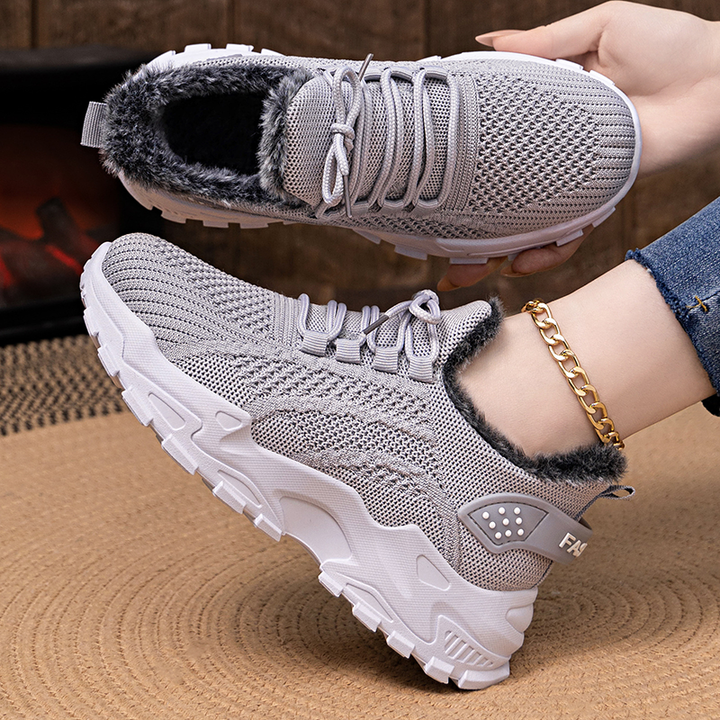 Fleece Lined Chunky Winter Sneakers