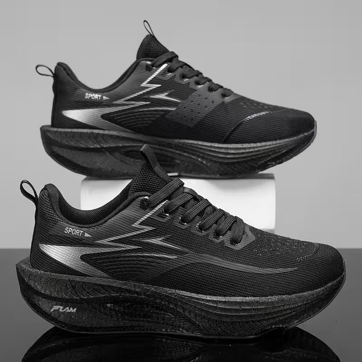 Gradient Color Breathable Mesh Running Sneakers