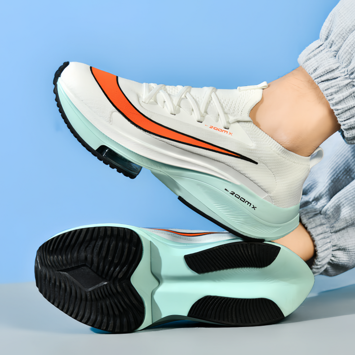 Breathable Knit Chunky Sneakers - Air Cushion Thick Sole Casual Shoes