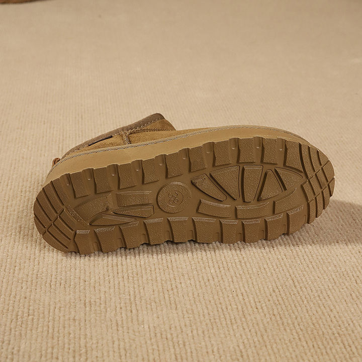 Women Platform Fleece Lined Ankle Boots